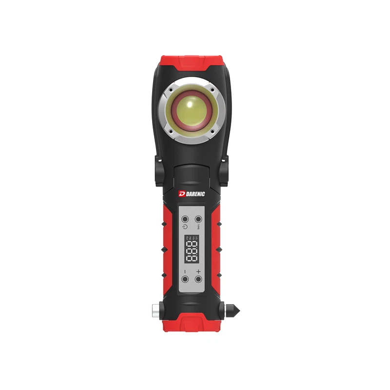 Cordless Tire Inflator With LED Work Light factory